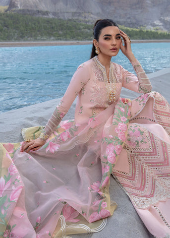 CRIMSON LAWN’24 | FORGET ME NOT - SORBET PINK