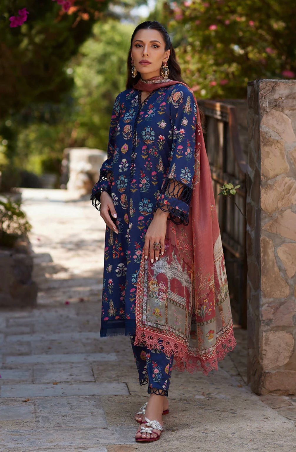 NIDA AZWER LUXURY LAWN’24 | AMETHYST AURA