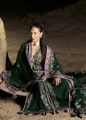 HUSSAIN REHAR ‘KOT RADHA KISHAN- KARANDI UNSTITCHED’26 | CELADON