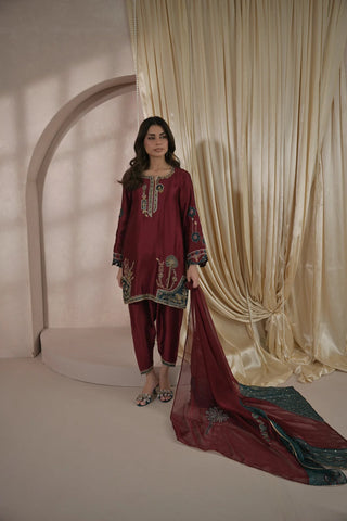 NIMRAH HAFSA ‘ZEINA FESTIVE FORMALS’26 | ROSA TEAL
