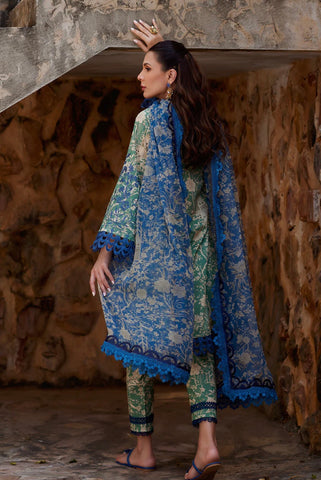 NIDA AZWER LUXURY LAWN’24 | EMERALD ENCHANTMENT