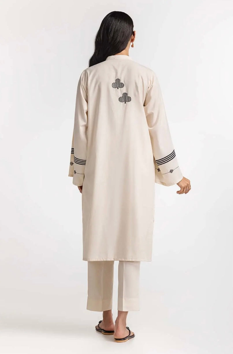 GUL AHMED  CASUAL PRET | EMBROIDERED SET ST-02