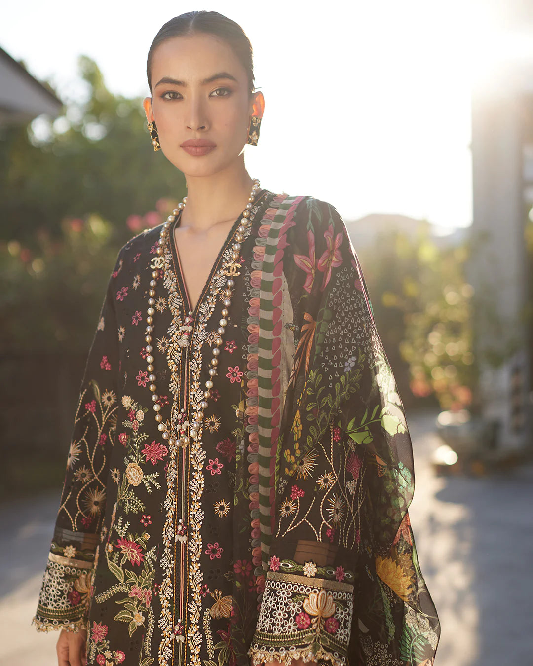 FAIZA SAQLAIN - LILIANA LUXURY LAWN’24 | MERLE