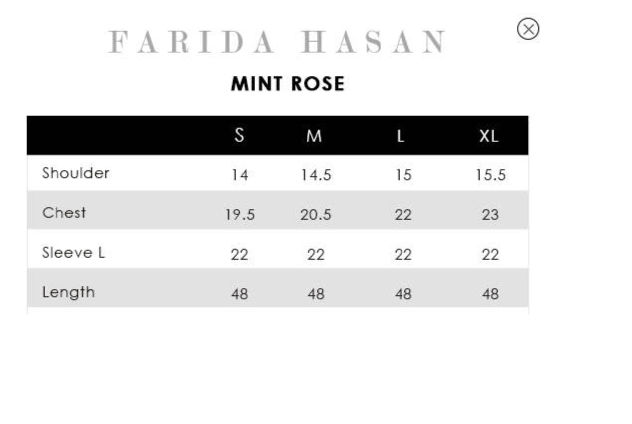 Farida Hasan | Mint Rose