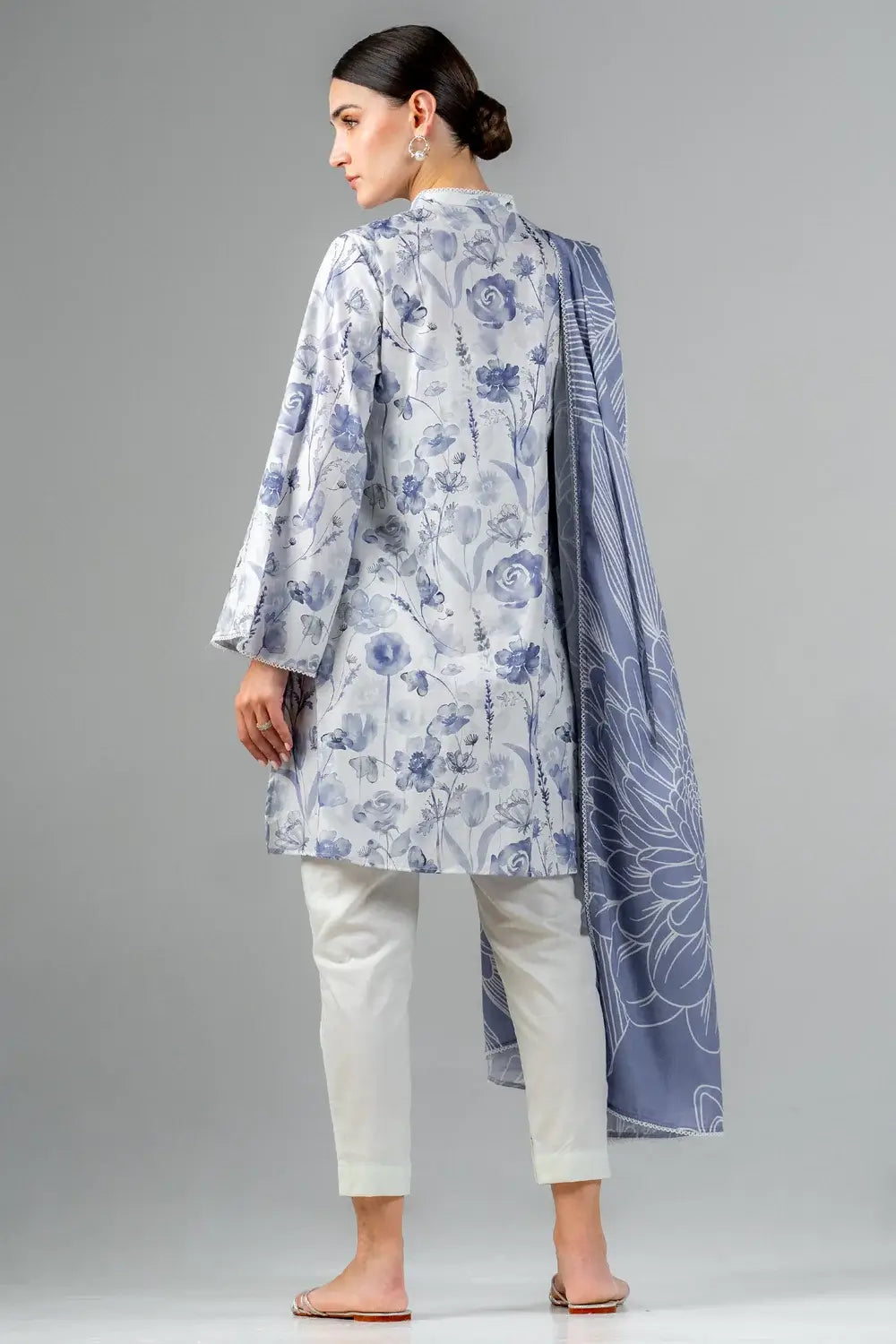 WEAR EGO UNSTITCHED LAWN’24 | WALTZ 3PC