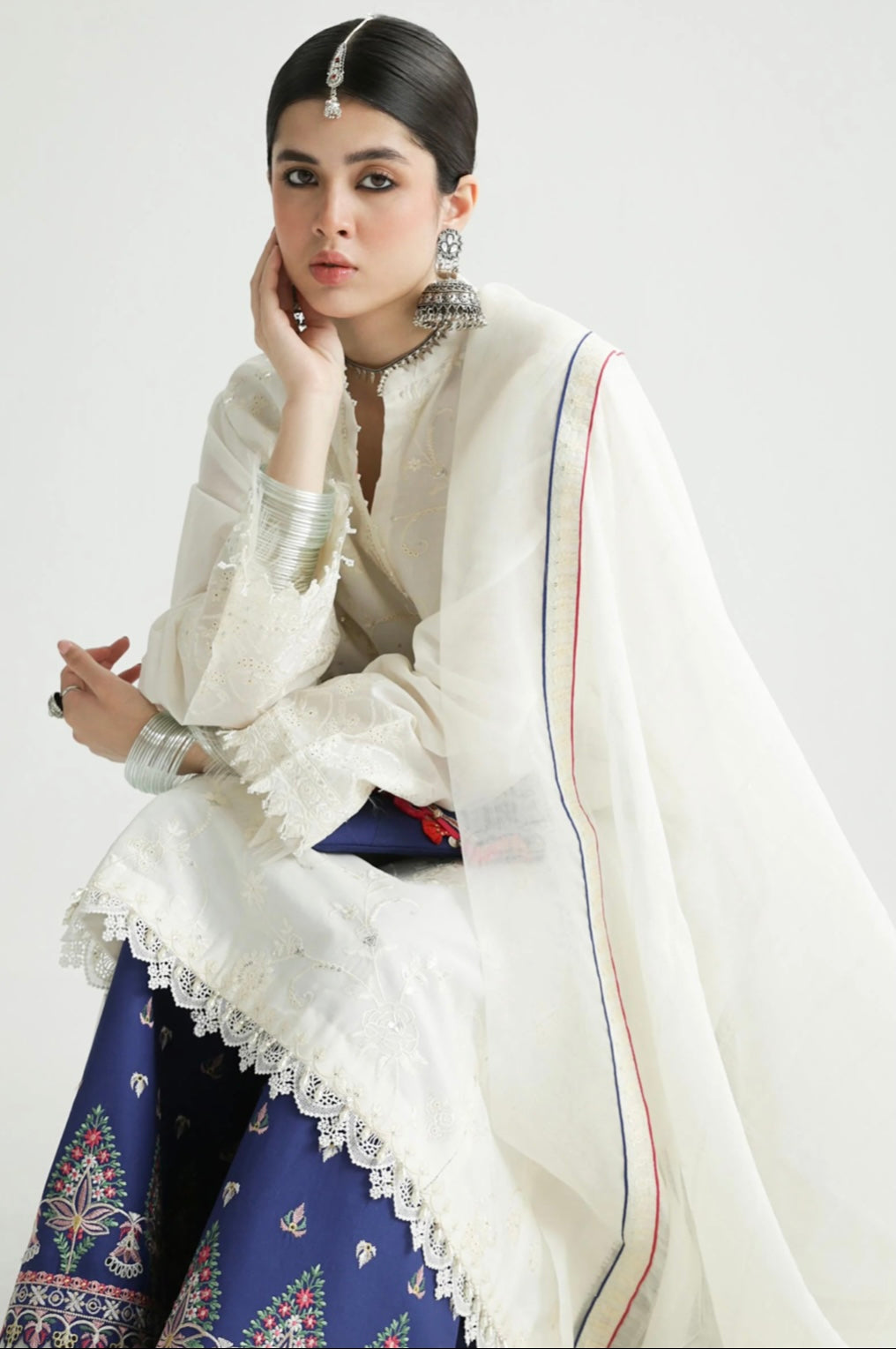 ZARA SHAHJAHAN UNSTITCHED LAWN’24 | DEENA 12B