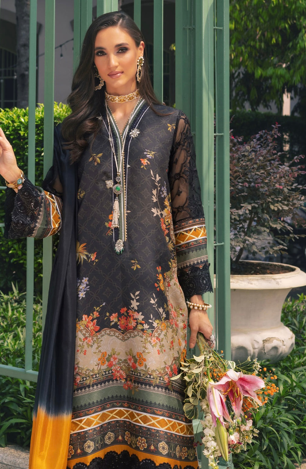 ANNUS ABRAR LUXE SILK PRET’24 | ENYA