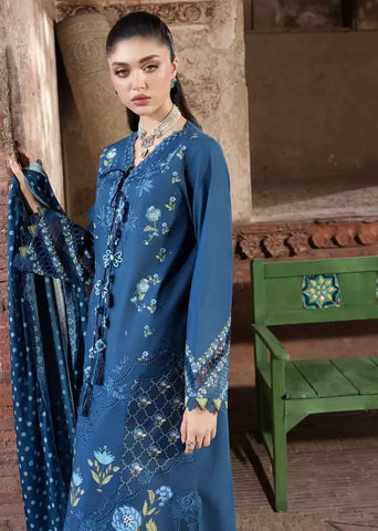 SAIRA SHAKIRA BLOOM UNSTITCHED LAWN’26 | LILY 1A