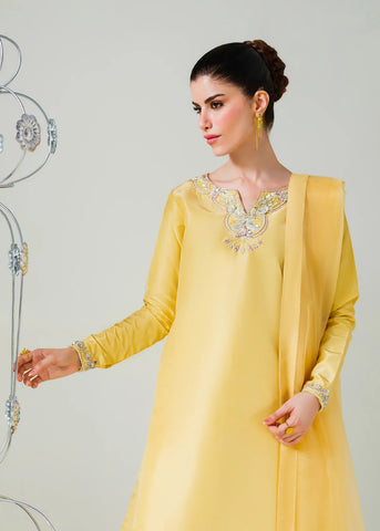 WANIYA BY MEHRAZAM ‘SOLENE LUXURY PRET’26 | VANILLA