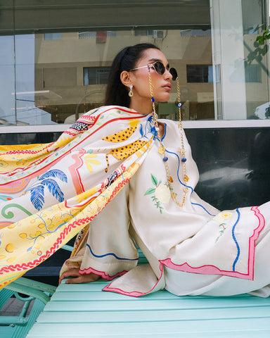 MEHREEN HAMZA TABANI ‘SOFT CHAOS LUXE PRET’26 | SORBET