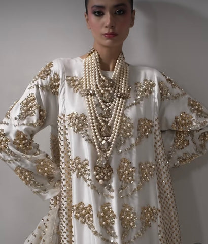 MUSE LUXE | EGRET EMBELLISHED SET