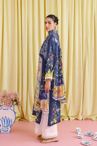 AMMAR KHAN LAWN PRET’26 | LACY BLUES