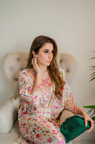 SAMMY K - SILK KAFTAN