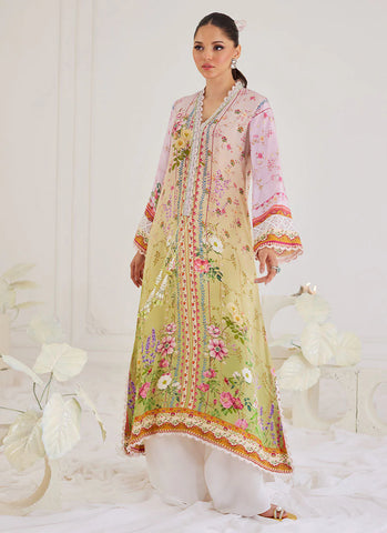 FARAH TALIB AZIZ LUXE SILK PRET’24 | NICA OMBRÉ CREPE KAFTAN