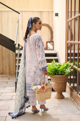 DHANAK PREMIUM LAWN’24 | SKY BLUE