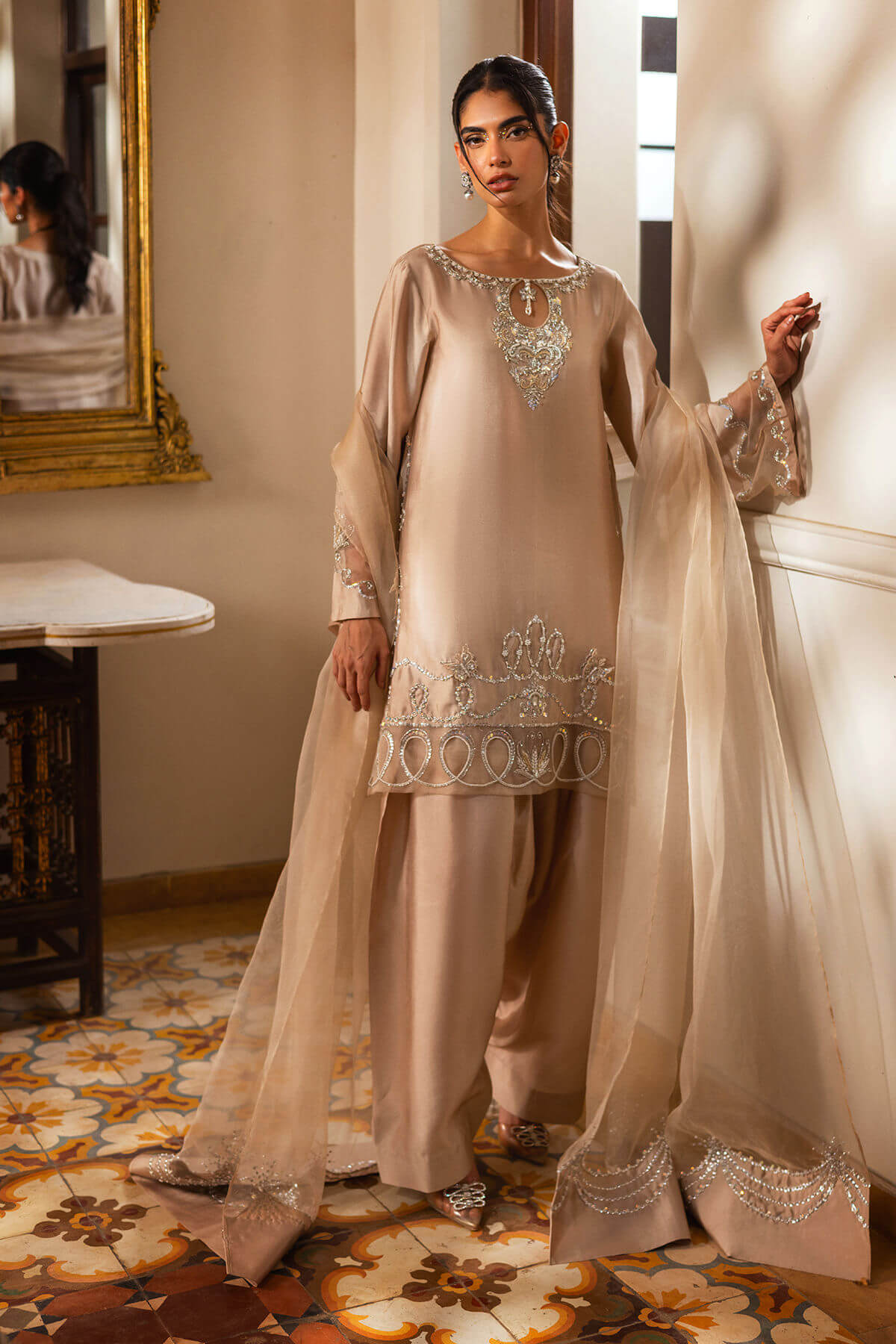 ANNUS ABRAR LEAH LUXURY PRET’26 | CEIRA SET
