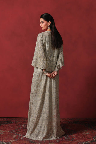 AMMARA KHAN FESTIVE EDIT’26 | STARRY MIRAGE KAFTAN