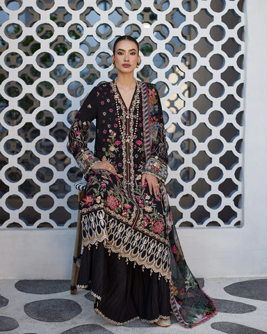 FAIZA SAQLAIN - LILIANA LUXURY LAWN’24 | MERLE