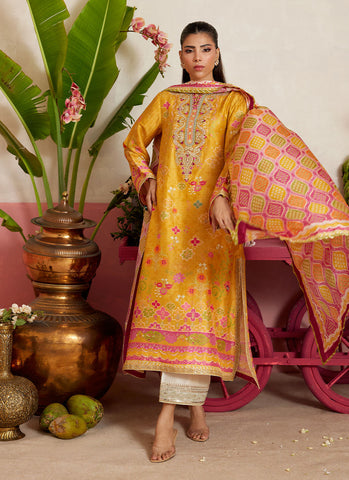 FARAH TALIB AZIZ ‘MAYNA FESTIVE PRET’26 | REBENA SHIRT AND DUPATTA