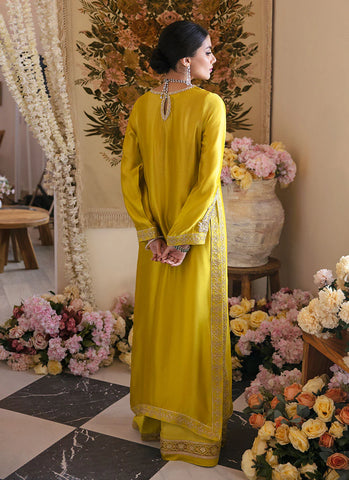 FARAH TALIB AZIZ LUXE PRET’24 | VEESTA LIME SET