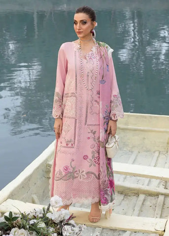 SAIRA SHAKIRA BLOOM UNSTITCHED LAWN’26 | IRIS 1A