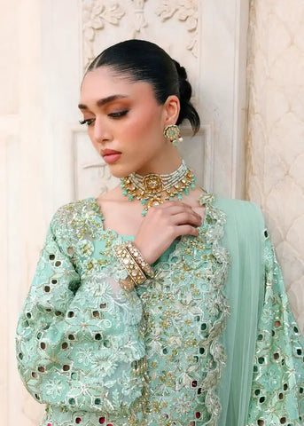 SAIRA SHAKIRA WEDDING EDIT’26 | VOILA MINT GREEN