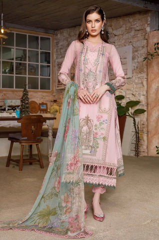 MARIA B LAWN UNSTITCHED | US-13A