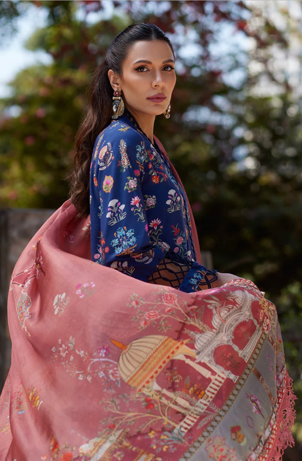 NIDA AZWER LUXURY LAWN’24 | AMETHYST AURA