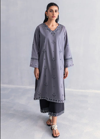 IMAGE CASUAL PRET | DARK GREY EMBROIDERED SET