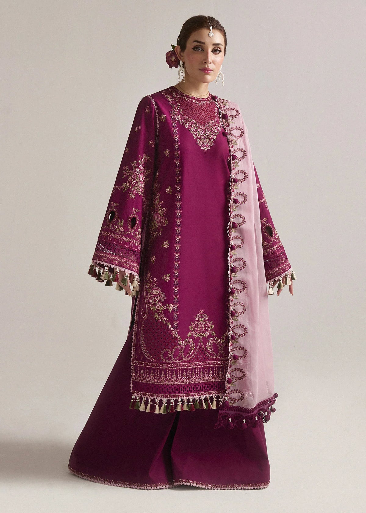 HUSSAIN REHAR EID EDIT LAWN’24 | SANGRIA