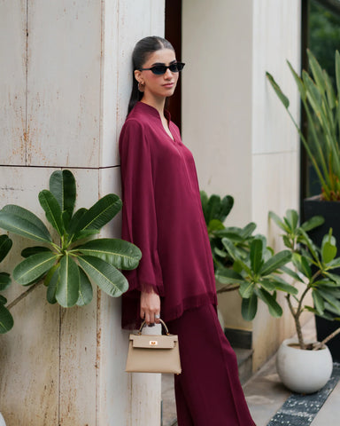 LIRA STUDIO | FRINGE CREPE SET