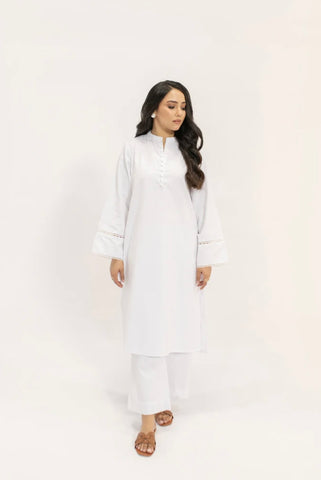 HASSAL | TEXTURED WHITE SUIT