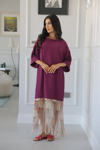 HAJRA LALLJEE DRIFT DRESS | MULBERRY