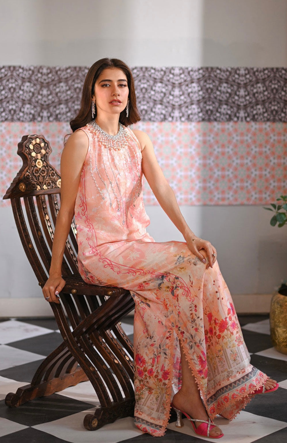 ANSAB JAHANGIR LUXE SILK PRET | FARIHA