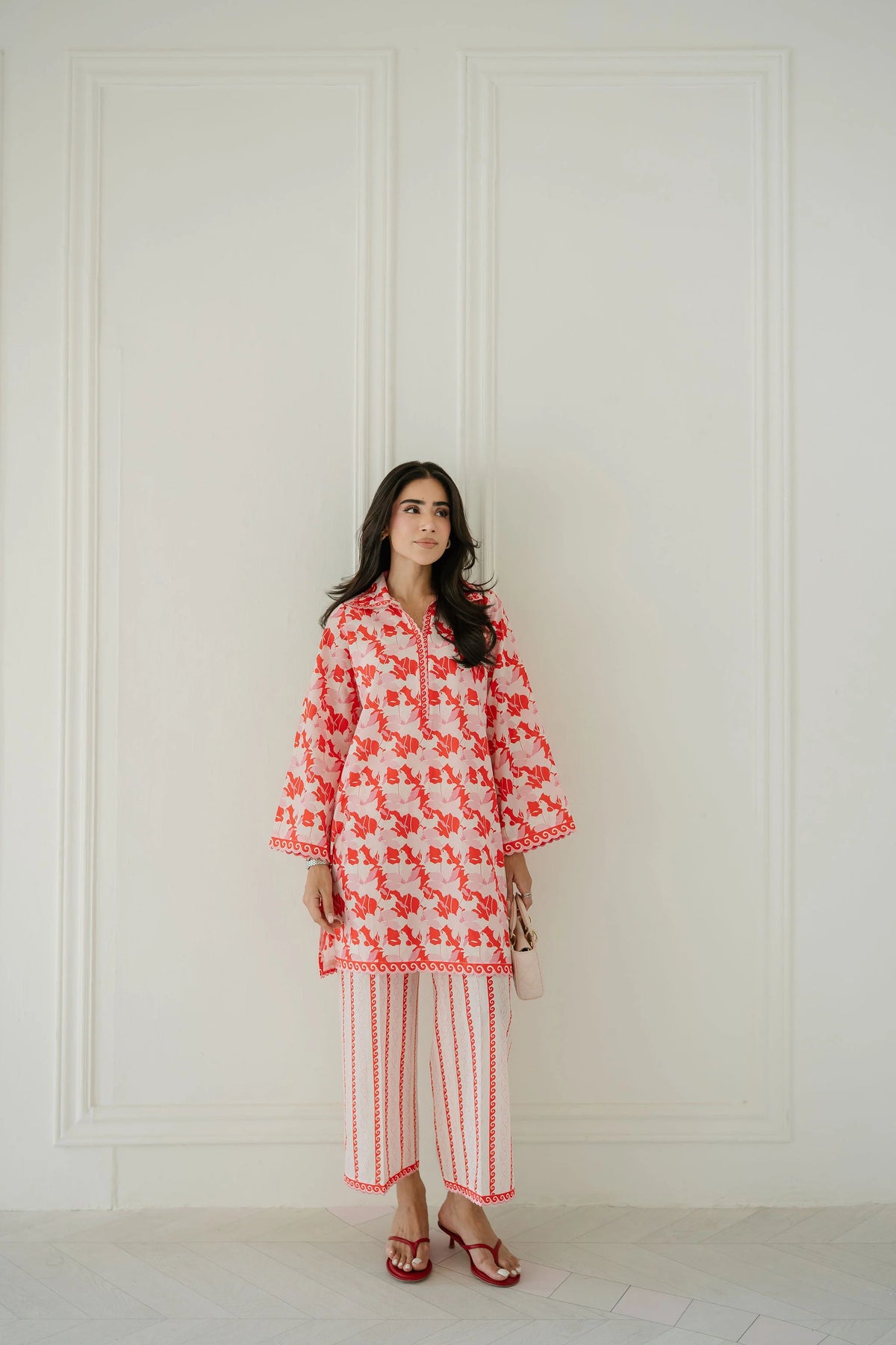 TAHANI STUDIO CO-ORD COLLECTION’26 | CHERRY BLUSH