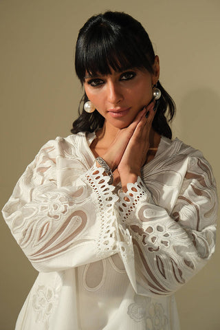 FARIDA HASAN ‘DHOOP LUXE PRET’26 | IVORY ROSE