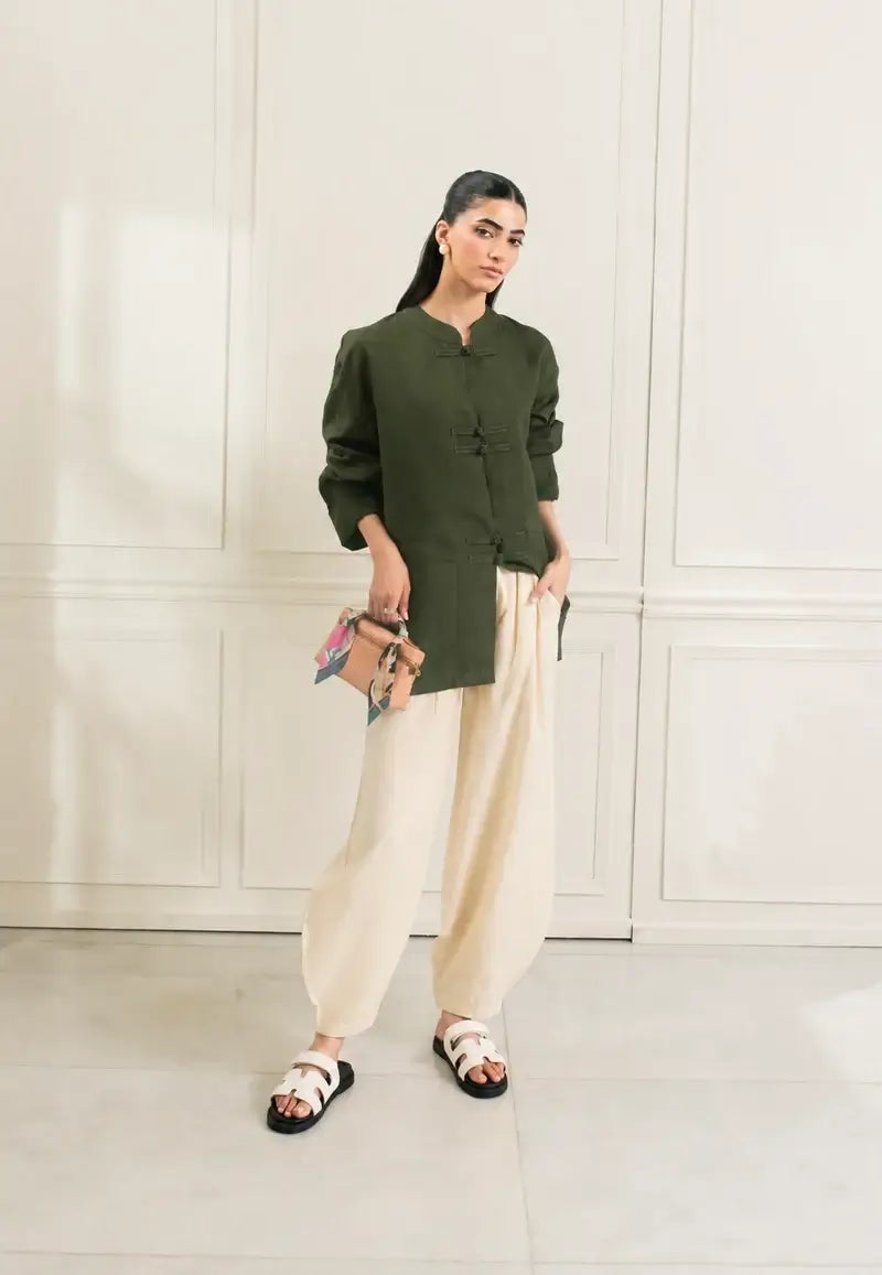 BARAE KHANOM SPRING SUMMER’26 DROP 3 | OLIVE SET