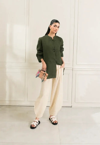 BARAE KHANOM SPRING SUMMER’26 DROP 3 | OLIVE SET
