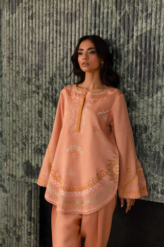 EINKA FESTIVE PRET'26 | BLUSH PEACH