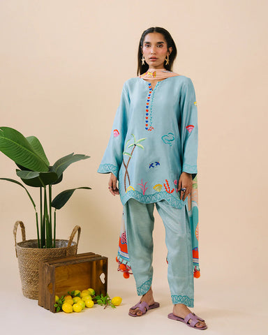 MEHREEN HAMZA TABANI ‘SOFT CHOAS LUXE PRET’26 | COLD FOAM