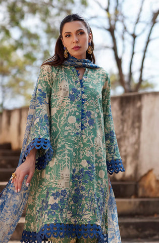 NIDA AZWER LUXURY LAWN’24 | EMERALD ENCHANTMENT