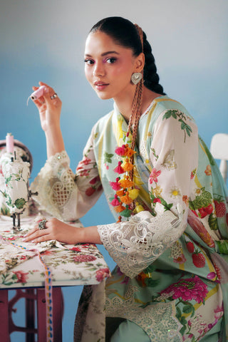 MARIA B ‘DESI SUMMER PIE’26 | DW-EA26-100-Blue