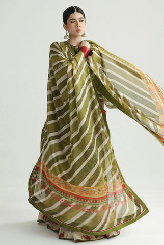 ZARA SHAHJAHAN UNSTITCHED LAWN’24 | AAINA 8B