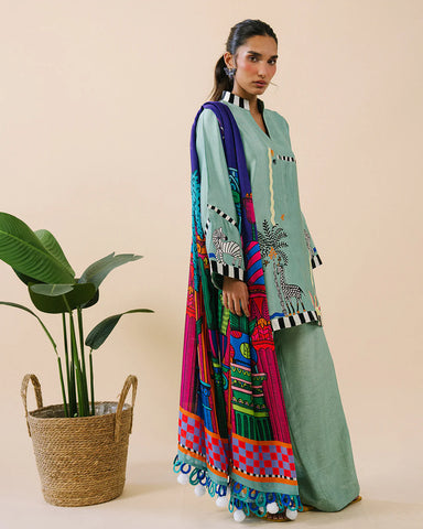 MEHREEN HAMZA TABANI ‘SOFT CHAOS LUXE PRET’26 | AERO