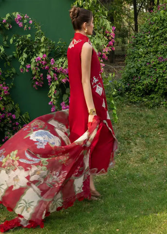 SAIRA SHAKIRA BLOOM UNSTITCHED LAWN’26 | ELISE 1B
