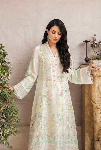 ANSAB JAHANGIR LUXE SILK PRET | WHISPER WHITE
