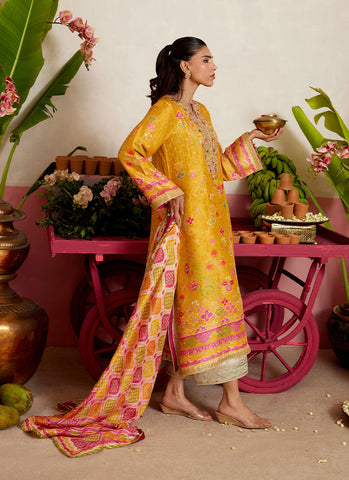 FARAH TALIB AZIZ ‘MAYNA FESTIVE PRET’26 | REBENA SHIRT AND DUPATTA