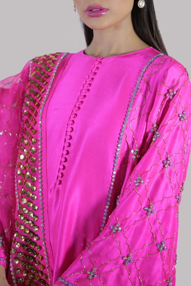 MUSE LUXE | DIVA PINK EMBELLISHED SET