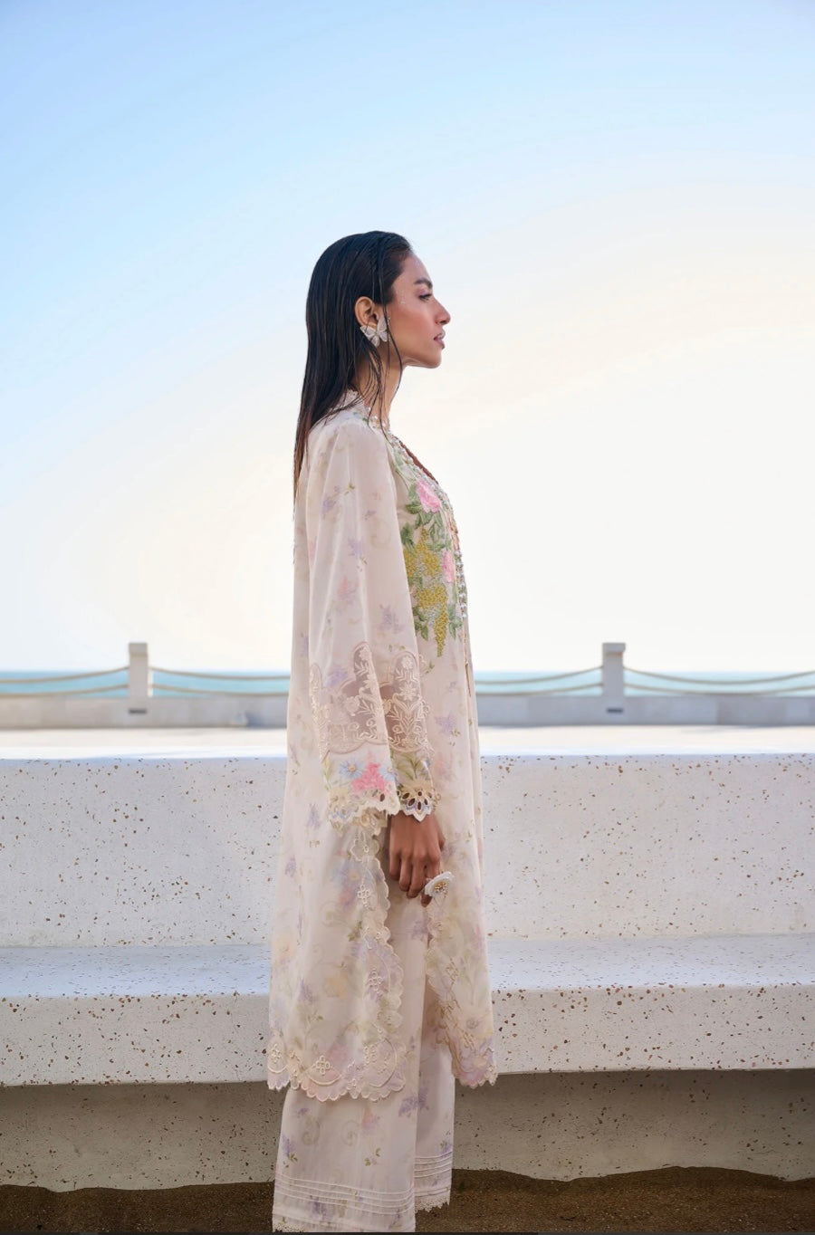 DHANAK PRINTED PRET’24 | LIGHT PINK SET