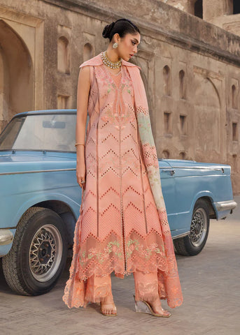 SAIRA SHAKIRA BLOOM UNSTITCHED LAWN’26 | AMBRE 1B